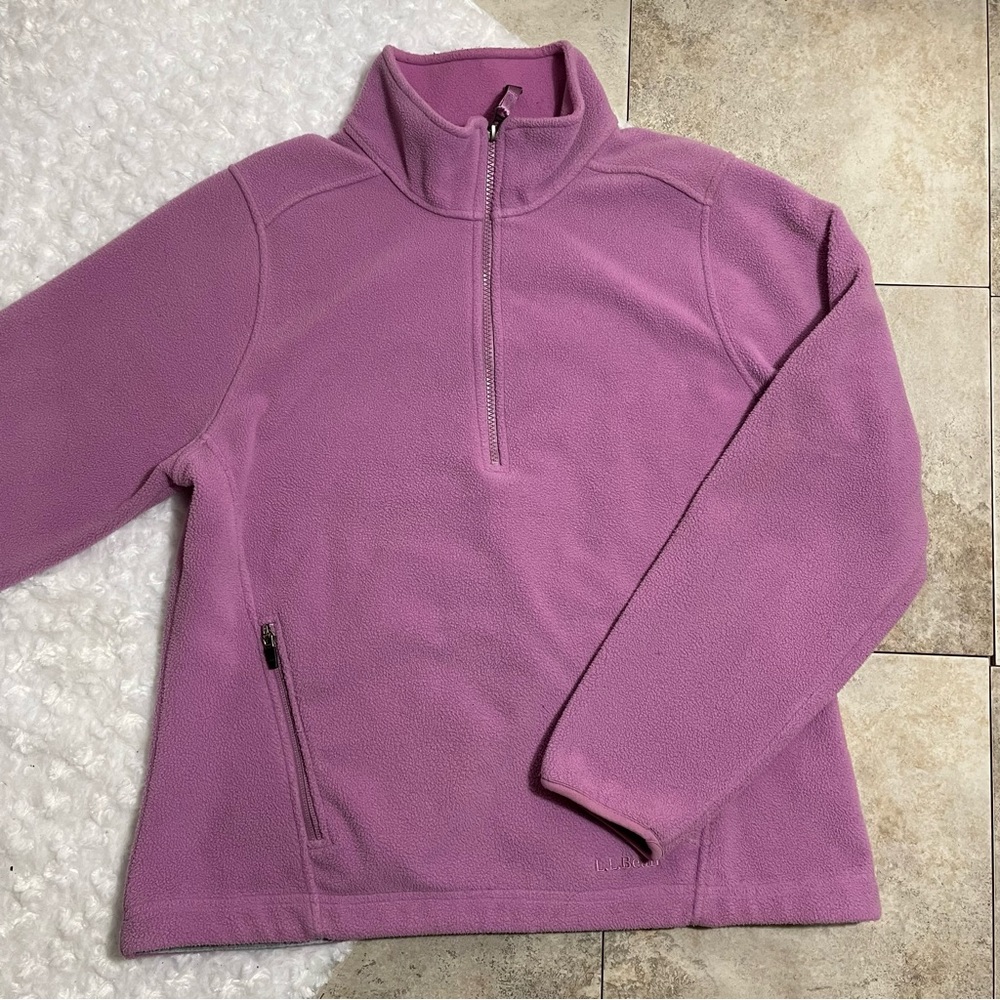 Women’s LL Bean Windbloc Fleece Pullover